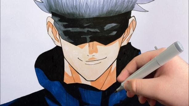 Cómo Dibujar a Satoru Gojo de Jujutsu Kaisen Imágenes Y Consejos