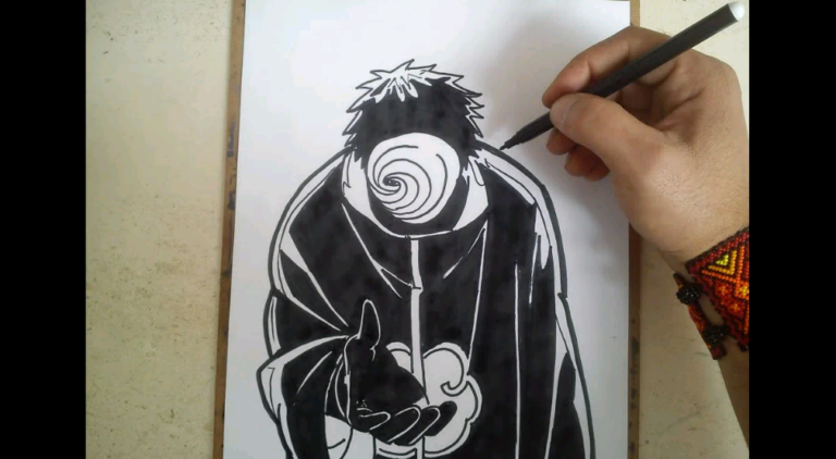 Como Dibujar a Obito Uchiha Imágenes Y Consejos PracticArte