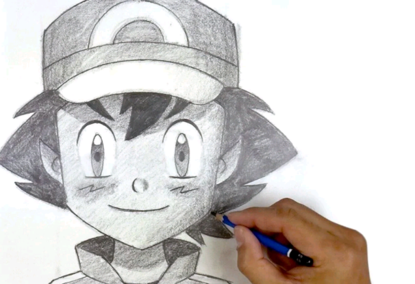 Cómo Dibujar a Ash Ketchum de Pokémon Imágenes Y Consejos