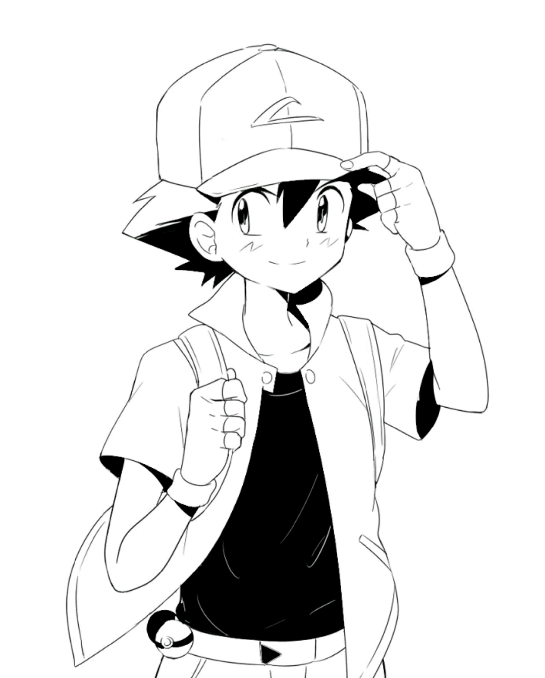 Cómo Dibujar a Ash Ketchum de Pokémon Imágenes Y Consejos