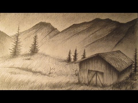 Cómo Aprender A Dibujar Paisajes [Paso A Paso] + Videos