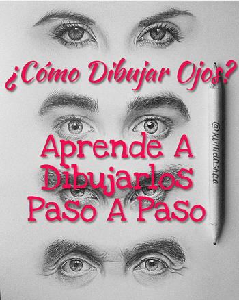 Cómo dibujar ojos paso a paso