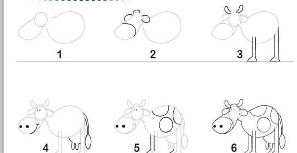 aprender a dibujar animales fáciles 2