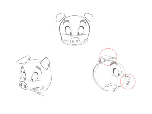 aprender a dibujar dibujos animados paso 03 animales