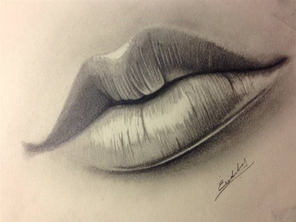 como aprender a dibujar labios realistas