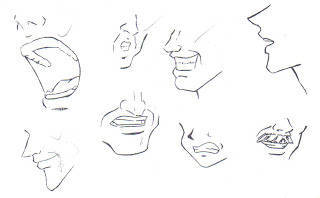 como aprender a dibujar nariz y boca anime y manga 1