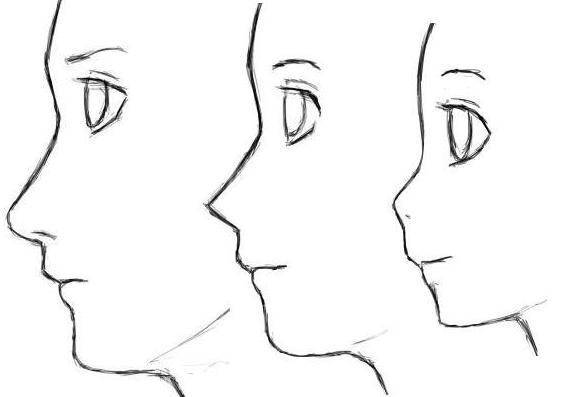 como aprender a dibujar nariz y boca anime y manga 7