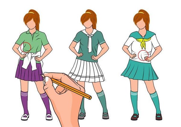como aprender a dibujar ropa anime y manga 5