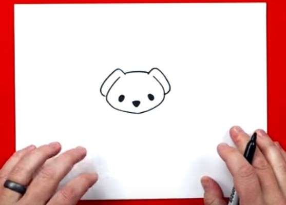 Aprende Cómo Dibujar Un Cachorro De Perro O Bebé Paso A Paso 3