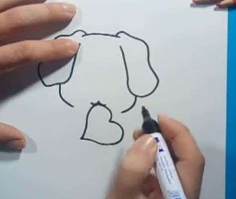 Aprende Cómo Dibujar Un Perro Caricatura Paso A Paso 2