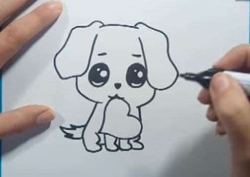 Aprende Cómo Dibujar Un Perro Caricatura Paso A Paso 5