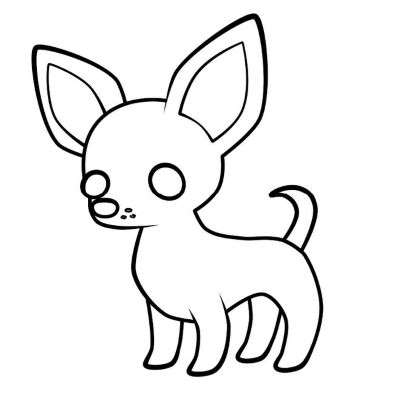 Aprende Cómo Dibujar Un Perro Chihuahua Paso A Paso 5