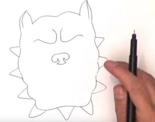 Aprende Cómo Dibujar Un Perro Enojado, Molesto, Bravo O Rabioso Paso A Paso 4
