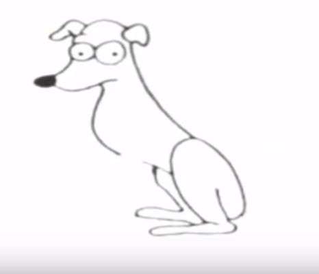 Aprende Cómo Dibujar Un Perro Galgo Paso A Paso 4