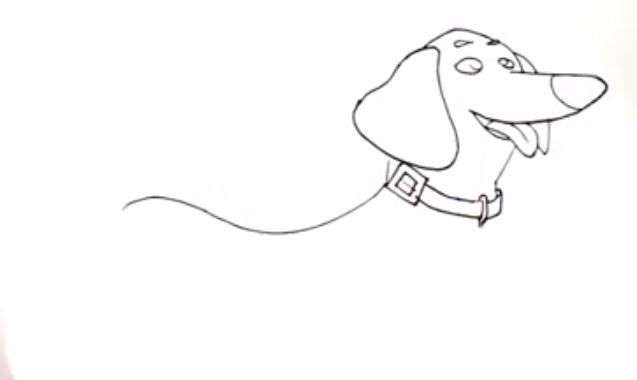 Aprende Cómo Dibujar Un Perro Salchicha Paso A Paso 4
