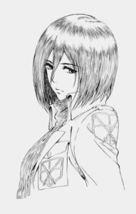 Cómo Dibujar a Mikasa Ackerman de Shingeki no Kyojin - Imágenes Y Consejos