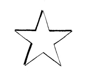 Icono de estrella vector ilustración 3d forma de estrella de dibujos  animados para el logotipo del programa de sitio web de rango de aplicación  móvil de juego  Vector Premium