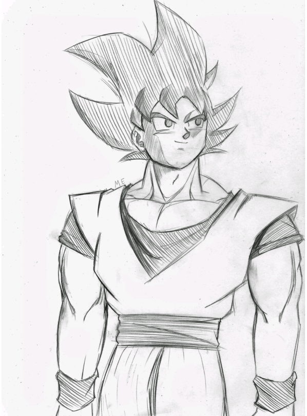 Cómo Dibujar A Gokú De Dragon Ball Imágenes Y Consejos Practicarte 3690