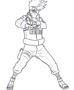 Cómo Dibujar a Kakashi Hatake de Naruto - Imágenes Y Consejos