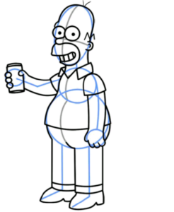 Cómo Dibujar a Homero Simpson - Imágenes Y Consejos - PracticArte
