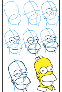 Cómo Dibujar a Homero Simpson - Imágenes Y Consejos