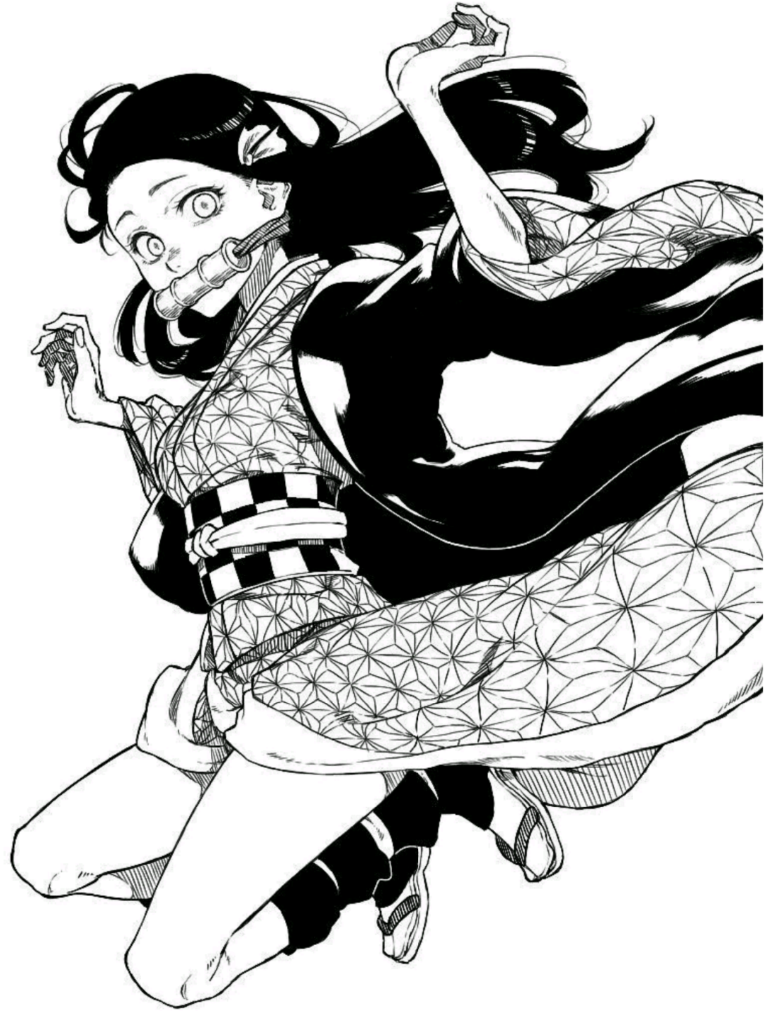 Nezuko Para Dibujar