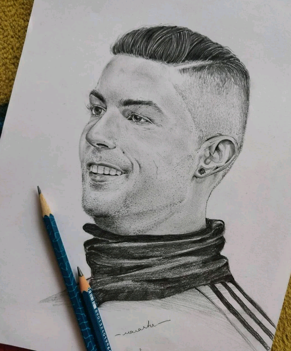Cómo Dibujar a Cristiano Ronaldo Imágenes Y Consejos PracticArte